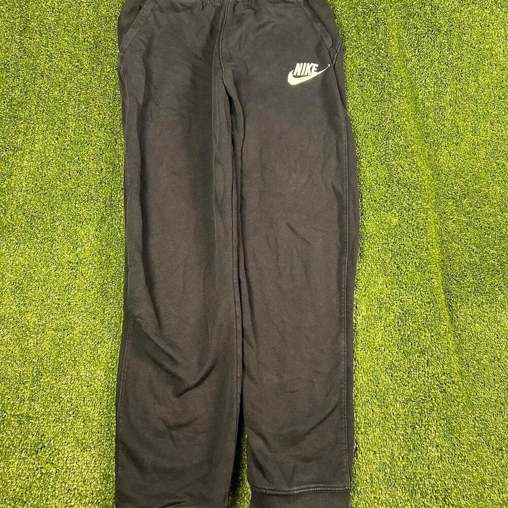 Nike Men's Black and Grey Joggers-tracksuits